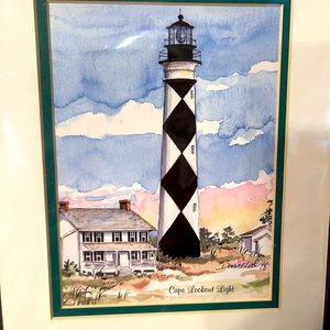 Cape Lookout Lighthouse Print